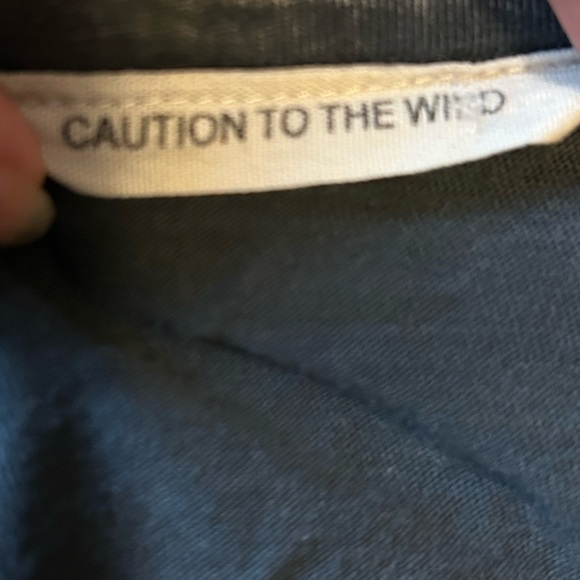 Caution To the Wind galaxy tee - Picture 2 of 2